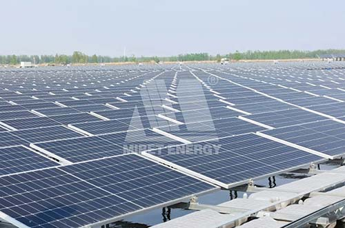 72MW！oety歐億體育江蘇沛縣水上光伏電站項目閃耀上線！