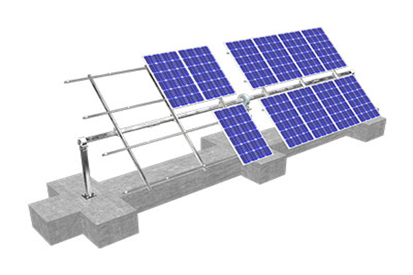 智能跟蹤光伏支架系統非常具有創新性。它們跟蹤太陽而不是將太陽能電池板保持在固定位置。oety歐億體育平單軸跟蹤系統的固定傾斜系統性能至少提高了同行業的25%以上，開發人員仍然在繼續研究改進。并積極探索改善回溯的方法（調整面板方向以限制一天中不同時間的行間陰影）并在云層覆蓋盡可能阻止陽光直射到面板使產生更多的漫反射。這些細微的調整可以讓客戶得到更好的增益。
