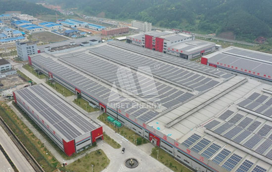 oety歐億體育分布式光伏系統(tǒng)助力制造企業(yè)低碳轉型