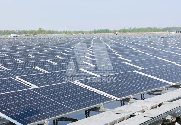 oety歐億體育江蘇沛縣水上光伏電站項目-1