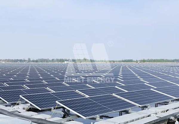 oety歐億體育江蘇沛縣水上光伏電站項目-4