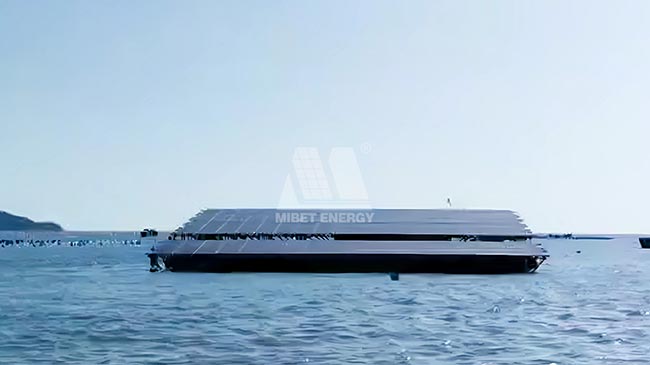 oety歐億體育多點球狀結構海上光伏平臺實證應用