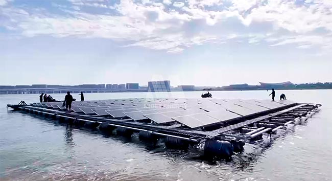 oety歐億體育漂浮系統順利入海