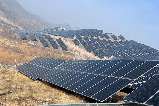 oety歐億體育80MW光伏電站案例